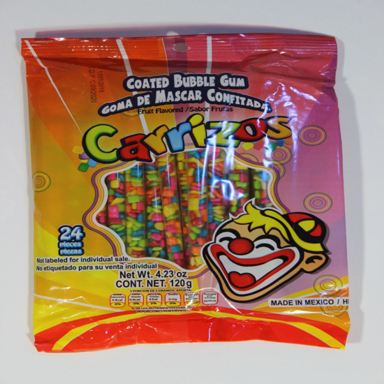 Carrizos Coated Bubble Gum