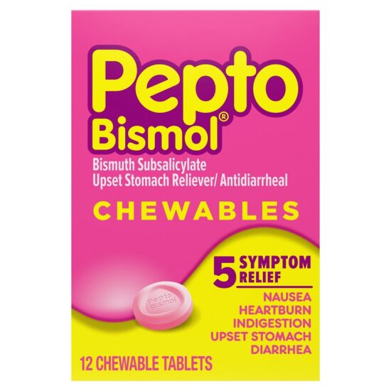 Pepto Bismol Original Chewable 12ct