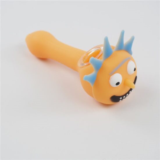 Ricky Morty Silicone Hand Pipe