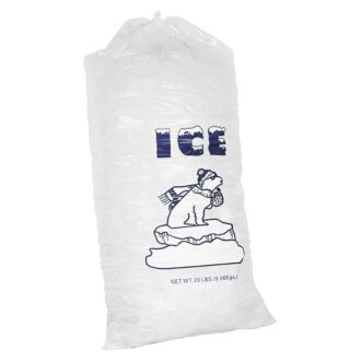 Drawstring Ice Bag 20lb