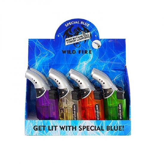 Special Blue Wild Fire Lighter 12Pcs Box
