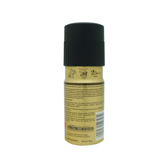 Axe Deo Spray Gold 150ml 12ct