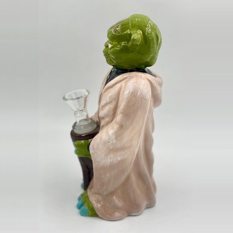 8" Yoda Ceramic Bong