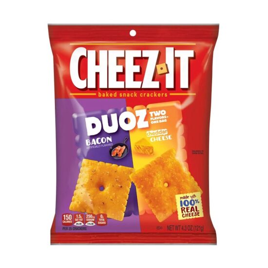 Cheez-It Duoz Bacon and Cheddar Cheese 6ct/4.3oz