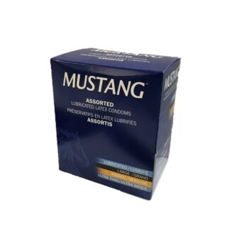 Mustang Condom Display 48ct