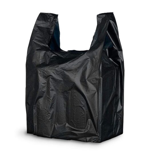 Plastic Bag Heavy Duty Black Medium 1000ct 10x5x18