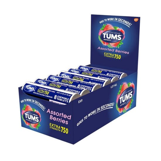 Tums Extra Assorted Berries 12ct