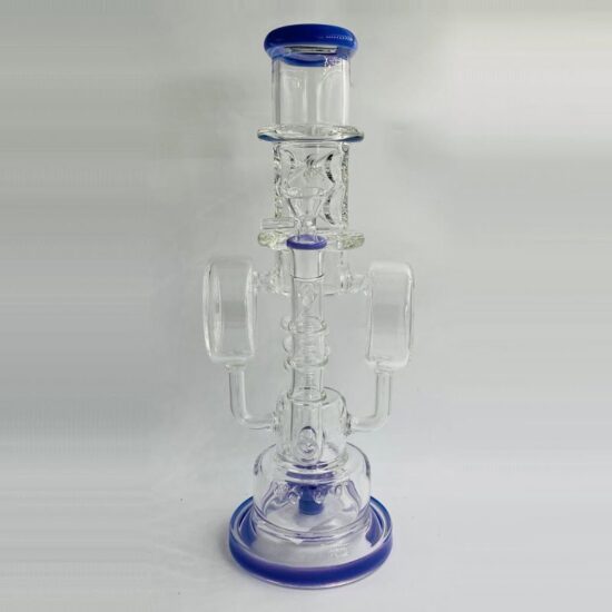 10" Funnel Spiral Recycler Rig