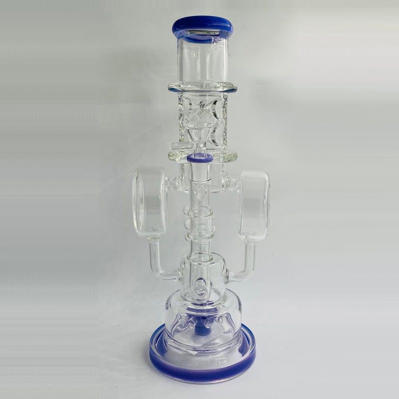 10" Funnel Spiral Recycler Rig