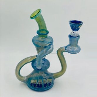 SYFY Glass Duo Recycler Water Pipe