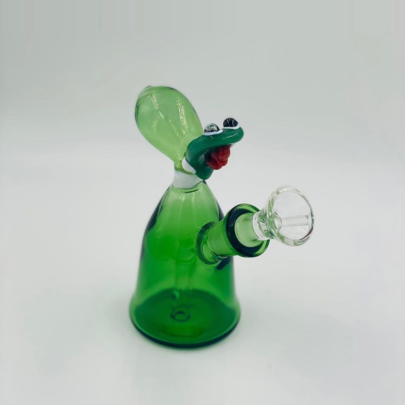 Squidward Glass Water Bong