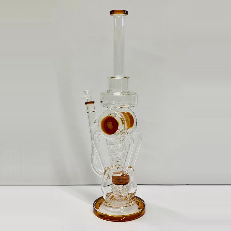 Cyclone Helix Recycler Water Pipe