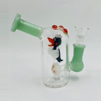 4" Collectible Glass Bubbler