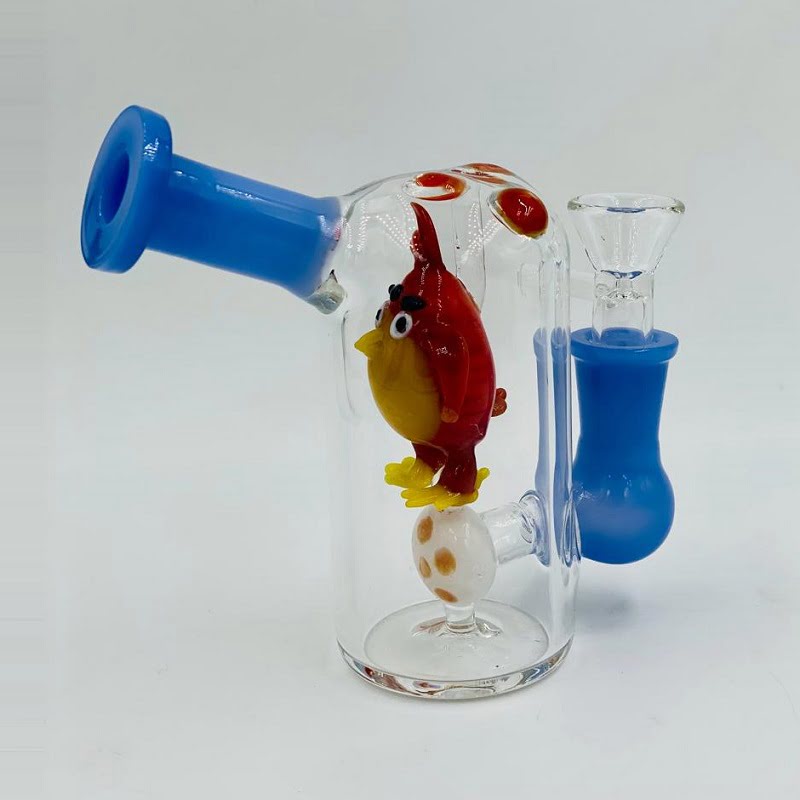 4" Collectible Glass Bubbler