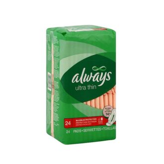 Always Ultra Thin Flexi-Wings Maximum Protection