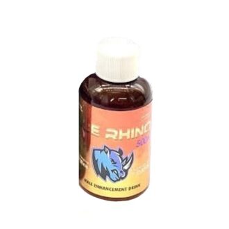 Blue Rhino Orange Flavor Male Sexual Enhancement Liquid Shot 2oz/12ct
