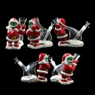 Christmas Zombie Water Pipe
