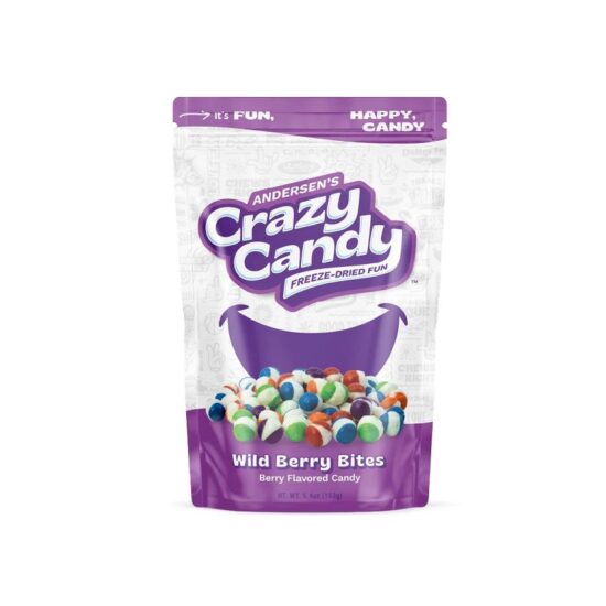 Crazy Candy Freeze Dried Berry Bites 5.1oz 12pk