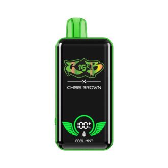 Chris Brown CB15K Cool Mint Disposable Vape 5pcs/Pack