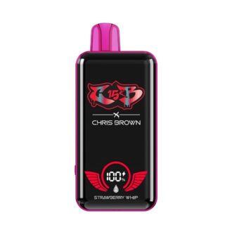 Chris Brown CB15K Strawberry Whip Disposable Vape 5pcs/Pack