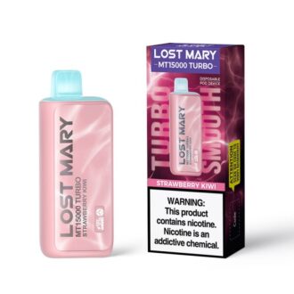 Lost Mary MT15000 Turbo Strawberry Kiwi Disposable Vape 5pcs/Pack