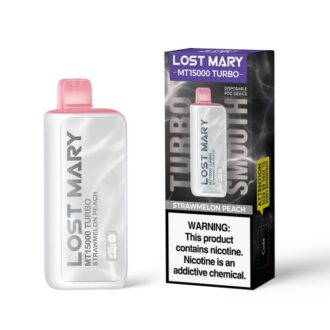 Lost Mary MT15000 Turbo Strawmelon Peach Disposable Vape 5pcs/Pack