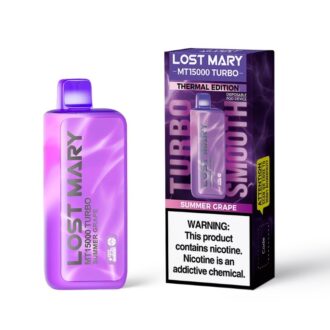 Lost Mary MT15000 Turbo Summer Grape Disposable Vape 5pcs/Pack