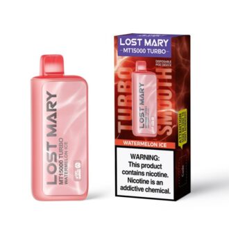 Lost Mary MT15000 Turbo Watermelon Ice Disposable Vape 5pcs/Pack