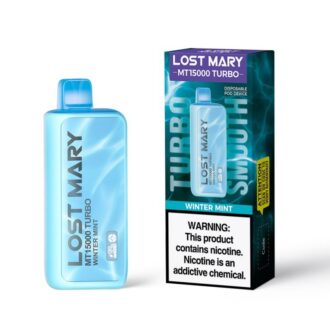 Lost Mary MT15000 Turbo Winter Mint Disposable Vape 5pcs/Pack