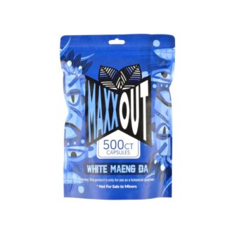 Max Out Nano Kratom White Maeng Da Capsules 500ct