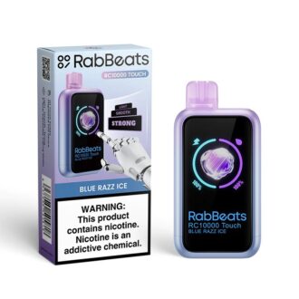 RabBeats RC10000 Touch Blue Razz Ice Disposable Vape 5pcs/Pack