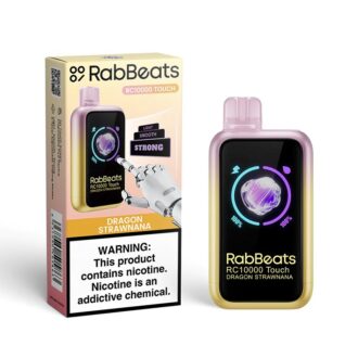 RabBeats RC10000 Touch Dragon Strawnana Disposable Vape 5pcs/Pack